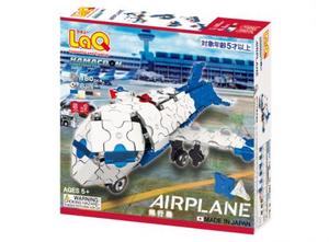 ヨシリツ ブロック 知育玩具 LaQ ラキュー ハマクロンコンストラクター 飛行機 L7230
