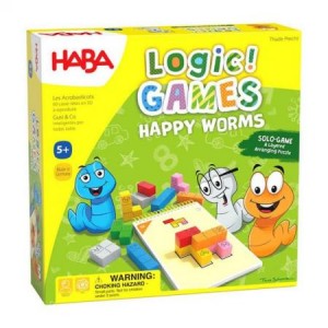 ボードゲーム HABA ハバ ロジックゲーム・ハッピーワーム HA6815