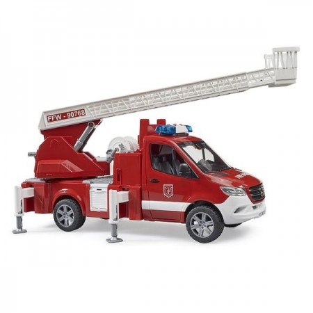 車のおもちゃ はたらく車 消防車 ミニカー BRUDER ブルーダー MB 消防車　02673