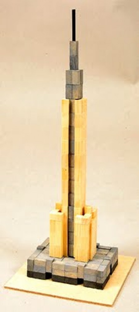 木工工作キット 加賀谷木材 木レンガシリーズ貯金箱　パート2 2200579