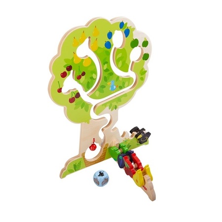 木のおもちゃ 積木 ドイツ 知育 HABA ハバ ロールバーン・果樹園 HA303821