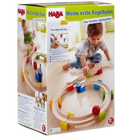 木のおもちゃ スロープトイ HABA ハバ ベビークーゲルバーン・小 HA8050