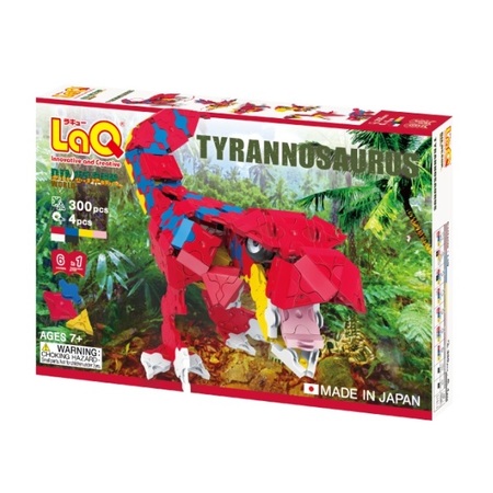 ヨシリツ ブロック 知育玩具 LaQ ラキュー ダイナソー ティラノサウルス L005359