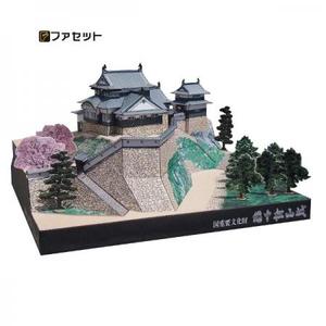 Facet Paper Craft Hikone Castle 1/300 