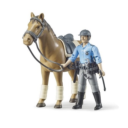 【特別限定品】bruder ブルーダー b-world 白人騎馬警官 62507