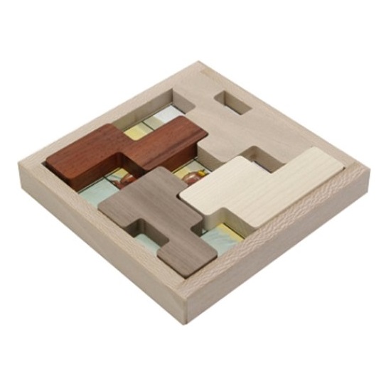 木のおもちゃ 木製 パズル 日本製 匹見パズル かくれんぼパズル | 日本 